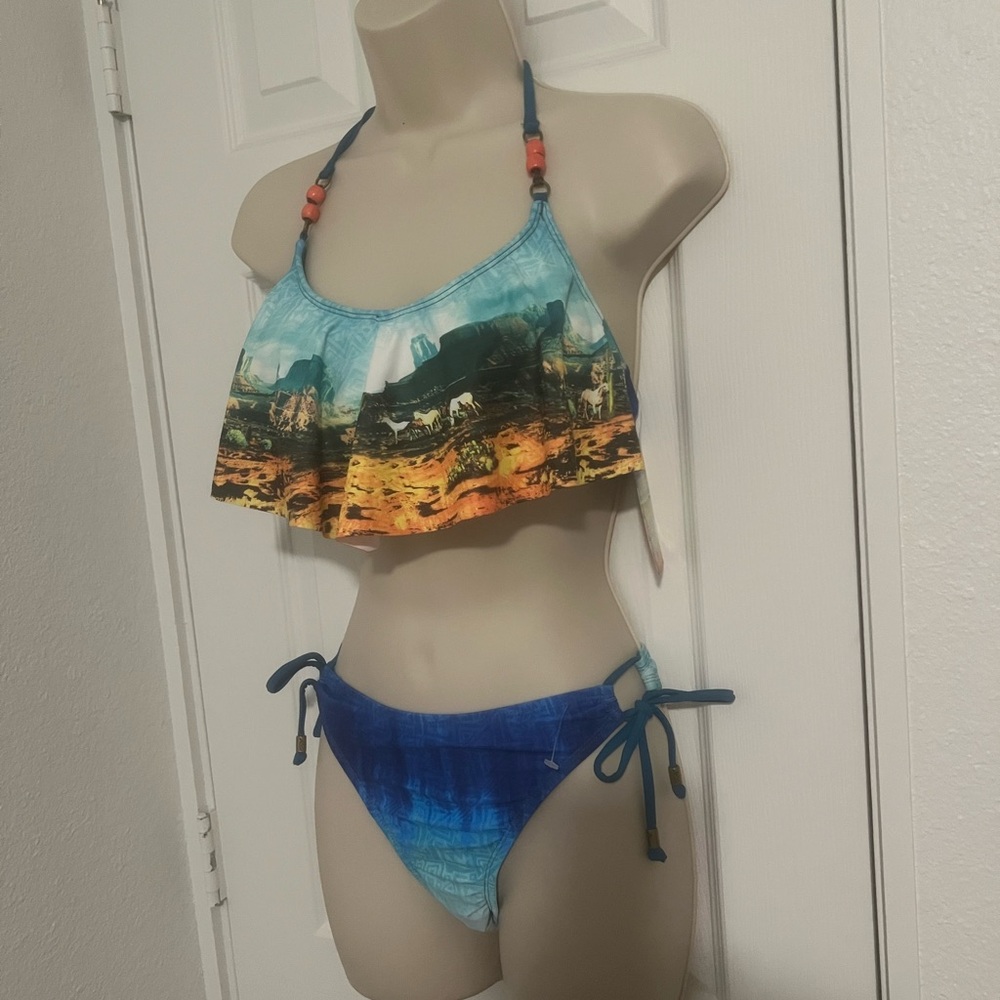 Hobie Blue and Orange Bikini